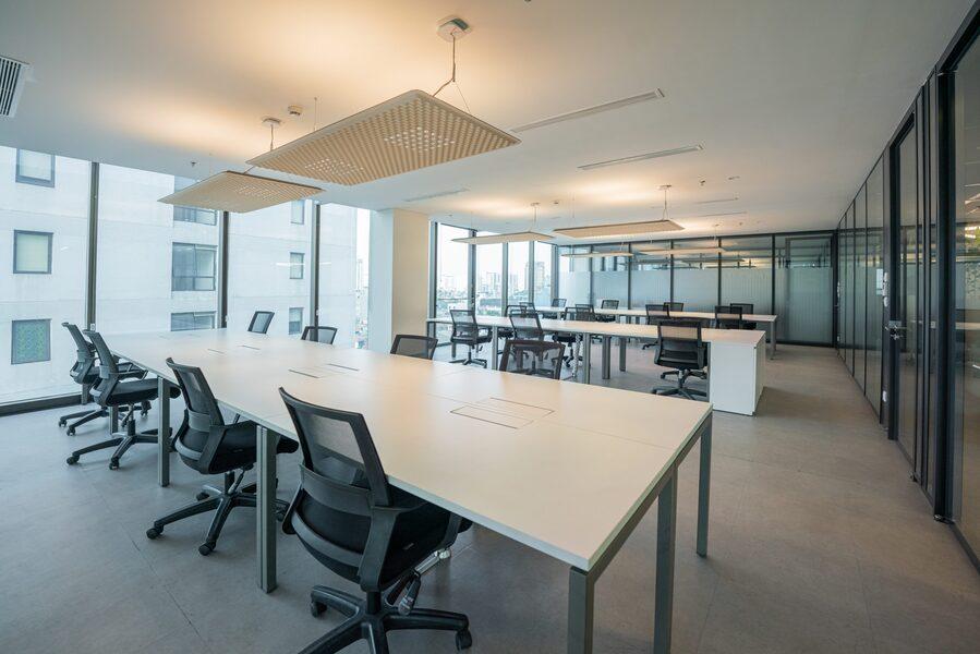 Sàn văn phòng đẹp được thi công từ tấm DURAflex